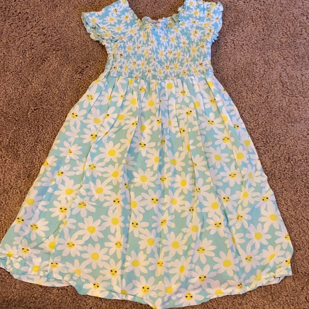 Floral smocked dress
